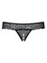 Miamor Crotchless Thong - Black_