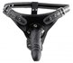 Double Penetration Strap On Harness - Black_