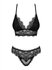 Renelia 2-piece Lace Bra Set - Black_