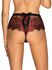 Redessia Lace Panties - Red/Black_