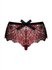 Redessia Lace Panties - Red/Black_