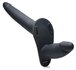 Power Pegger Double Strap-On Vibrator - Black_