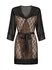 Allunes Kimono - Leopard Print - Curvy_