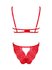 Ensemble avec soutien-gorge et string sexy Mellania - Rouge_