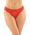 Cassia Crotchless Briefs - Red_