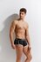 Sportliche Boxershorts Schwarz_