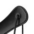 Faux Leather Paddle - Black_