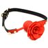 Blossom Silicone Rose Gag - Red_