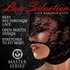 Lace Seduction Masque de bondage - Noir_