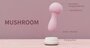 OTOUCH - Mushroom Silicone Wand Vibrator - Pink_