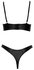 Ensemble de soutien-gorge Matt Look - Noir_