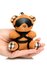 Rope Teddy Bear Keychain_