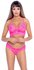 Ensemble de Soutien-gorge en dentelle - Rose_