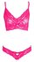 Lace Bra Set - Pink_