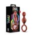 Anal Adventures Matrix - Duo Loop Anal Plug - Copper_