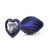 Anal Adventures Matrix - Swirling Bling Anaal Plug - Sapphire_