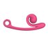 Vibromasseur Double Snail Vibe Curve - Rose_