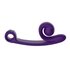 Vibromasseur Double Snail Vibe Curve - Violet_