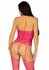 Halternek Jarretel Catsuit - Roze_