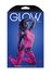 Betoverende Halter Catsuit en G-string - Neonroze_