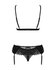 Romantic Set with Garther Belt - Black_