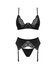 Ensemble de Soutien-Gorge 3 pièces Bellastia - Noir_