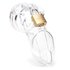 CB-6000 Chastity Cage - Clear - 37 mm_