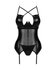 Obsessive - Norides Corset & Thong - Black_