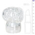 EasyToys Wand Collection – Opzetstuk Met Masturbator - Clear_