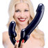 Strapless Voorbind Dildo - Zwart_