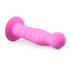 Gode en silicone avec ventouse - Rose_