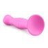 Silicone Suction Cup Dildo - Pink_