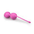 Balles doubles de vagin de couleur rose_