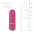 Bullet-Vibrator mit 10 Geschwindigkeiten - Rosa_