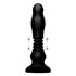 Vibro anal et poussant Thunderplug_