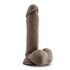 Dr. Skin - Mr. Magic - 9 inch Dildo with Suction Cup - Chocolate_