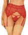 Lonesia Lace Suspender Belt - Red_