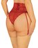 Lonesia Lace Suspender Belt - Red_