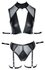 Bra Set Bondage with Straps - Black_