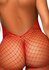 What U Want Fishnet Catsuit - Red_