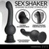 IN Stimulateur en Silicone Vibrant - Noir_