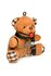 Gagged Teddy Bear Keychain_