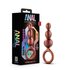 Anal Adventures Matrix - Beaded Loop Anal Plug - Cuivre_