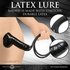 Guzzler Realistic Latex Penis Sleeve with Hose - Black_