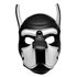 Spike Puppy BDSM Hood - Noir/Blanc_